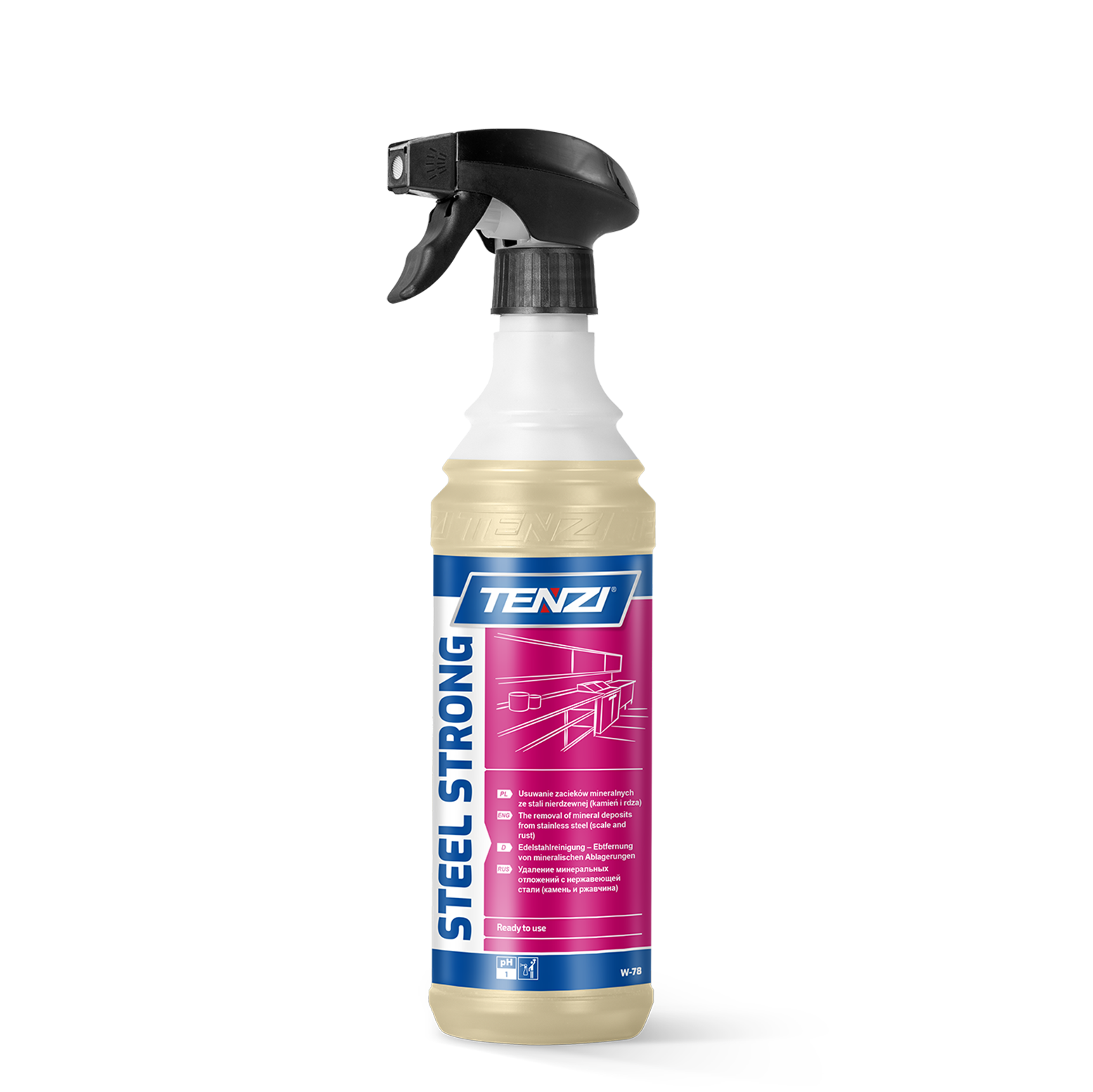 TENZI STEEL SHINE GT - Środek do pielęgnacji stali